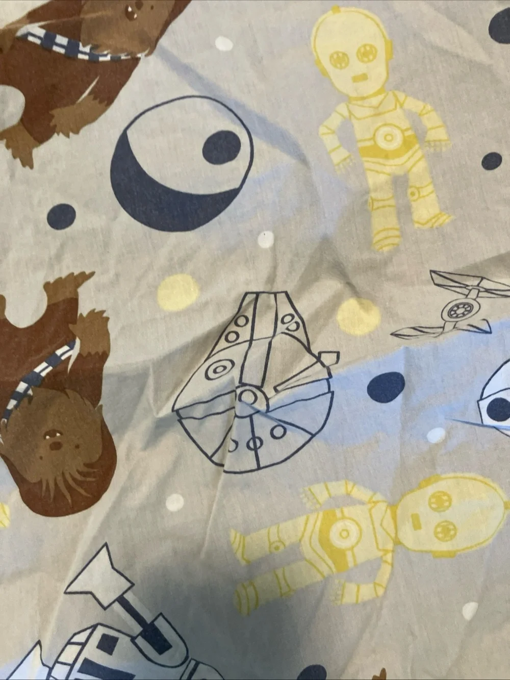 crib sheet star wars lambs & Ivy
